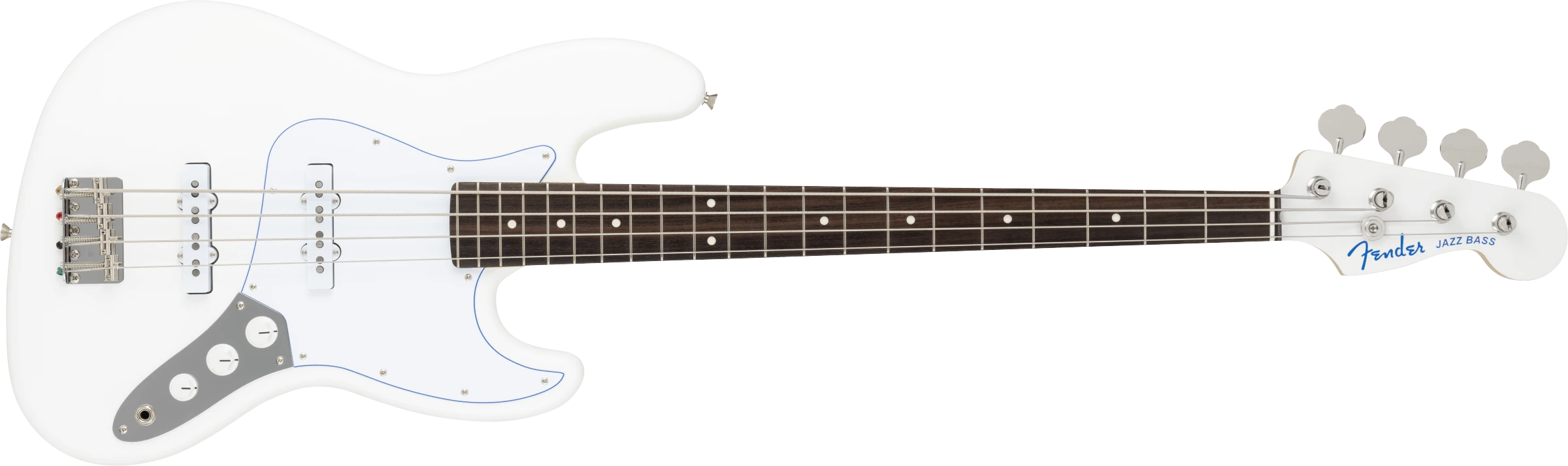 Fender Made in Japan Limited Hybrid II Jazz Bass Blanc